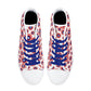 Mens High Top Canvas Shoes - Customized Tongue