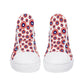 Mens High Top Canvas Shoes - Customized Tongue