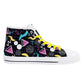 Mens High Top Canvas Shoes - Customized Tongue