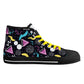 Mens High Top Canvas Shoes - Customized Tongue