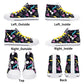 Mens High Top Canvas Shoes - Customized Tongue