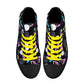 Mens High Top Canvas Shoes - Customized Tongue