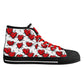 Mens High Top Canvas Shoes - Customized Tongue