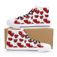 Mens High Top Canvas Shoes - Customized Tongue