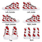 Mens High Top Canvas Shoes - Customized Tongue