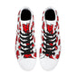 Mens High Top Canvas Shoes - Customized Tongue