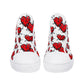 Mens High Top Canvas Shoes - Customized Tongue