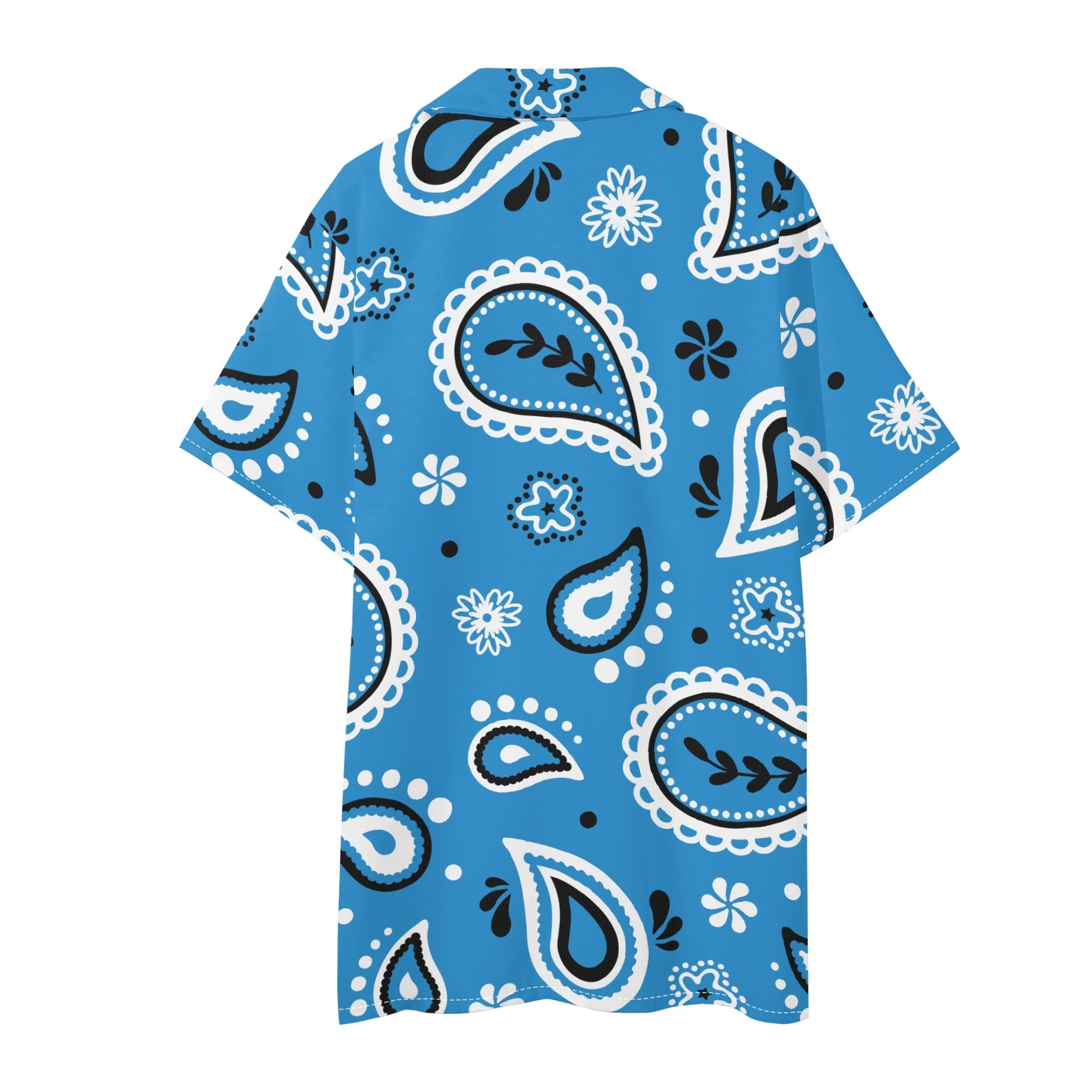 Mens Regular Fit Hawaiian Short Sleeve Shirt and Shorts Set