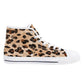 Mens High Top Canvas Shoes - Customized Tongue
