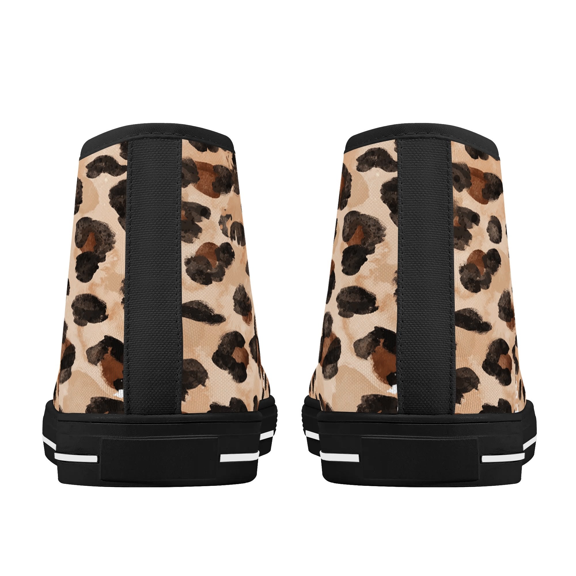 Mens High Top Canvas Shoes - Customized Tongue