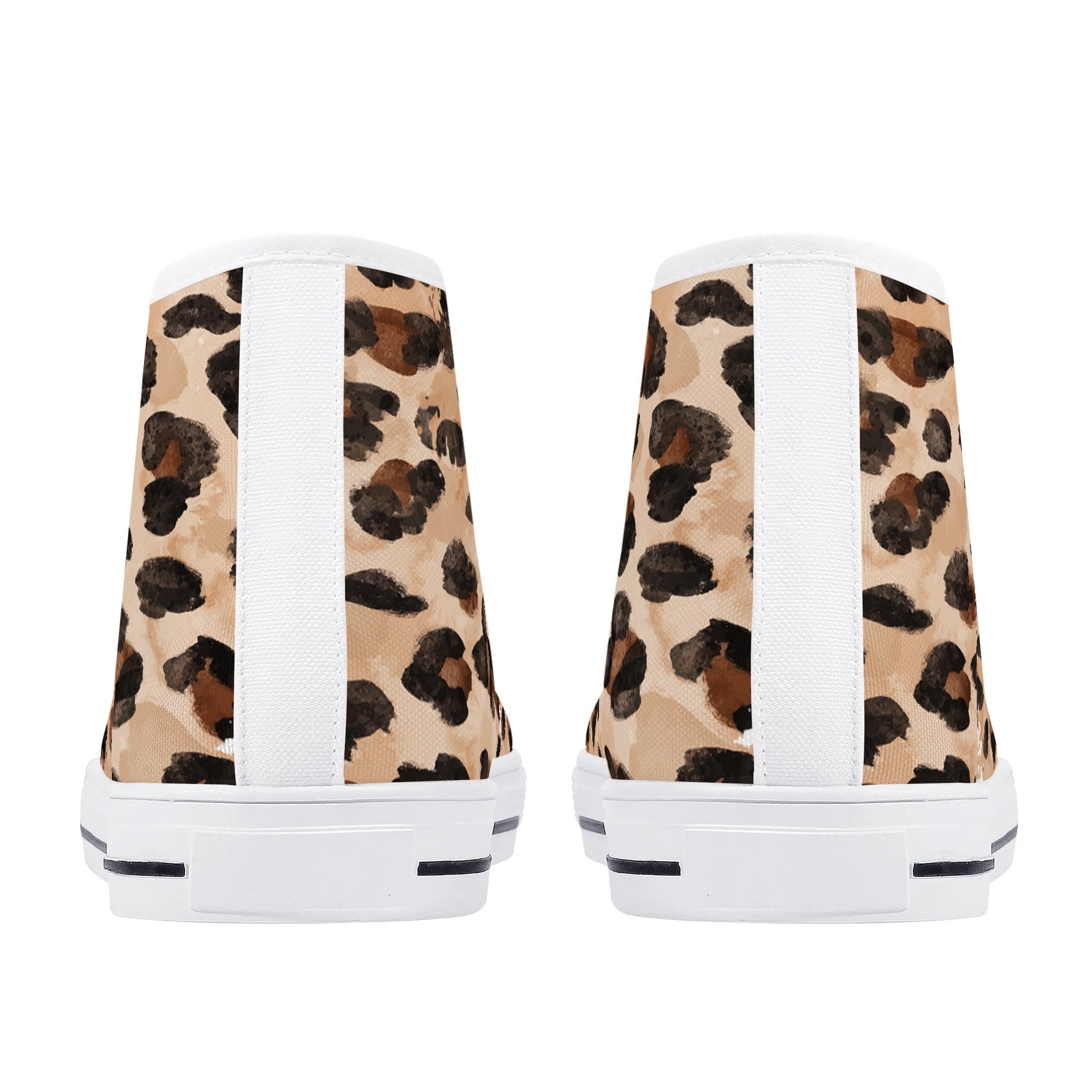 Mens High Top Canvas Shoes - Customized Tongue