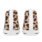 Mens High Top Canvas Shoes - Customized Tongue