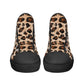 Mens High Top Canvas Shoes - Customized Tongue
