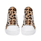 Mens High Top Canvas Shoes - Customized Tongue