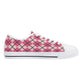 Mens Low Top Canvas Shoes - Customized Tongue