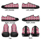 Mens Low Top Canvas Shoes - Customized Tongue
