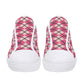 Mens Low Top Canvas Shoes - Customized Tongue