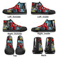 Mens High Top Canvas Shoes - Customized Tongue