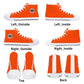 Mens High Top Canvas Shoes - Customized Tongue