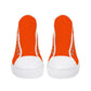 Mens High Top Canvas Shoes - Customized Tongue