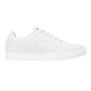 Womens Rubber Low Top Leather Sneakers