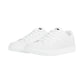 Womens Rubber Low Top Leather Sneakers