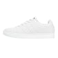 Womens Rubber Low Top Leather Sneakers
