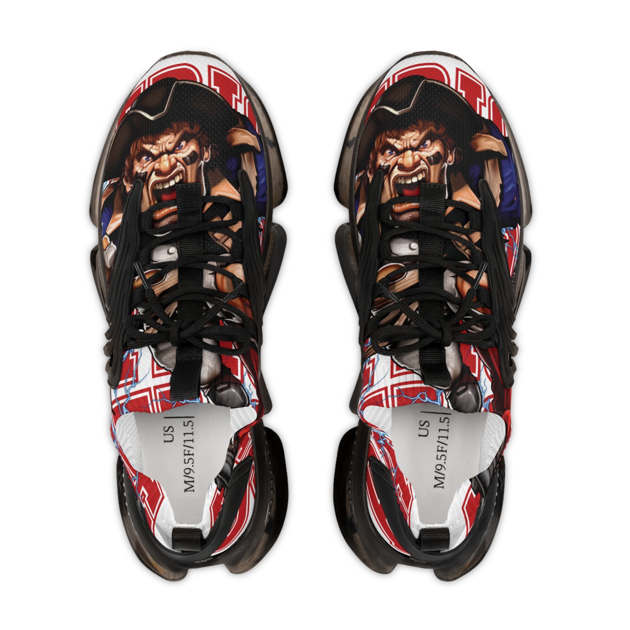 Patriots Men's Mesh Sneakers