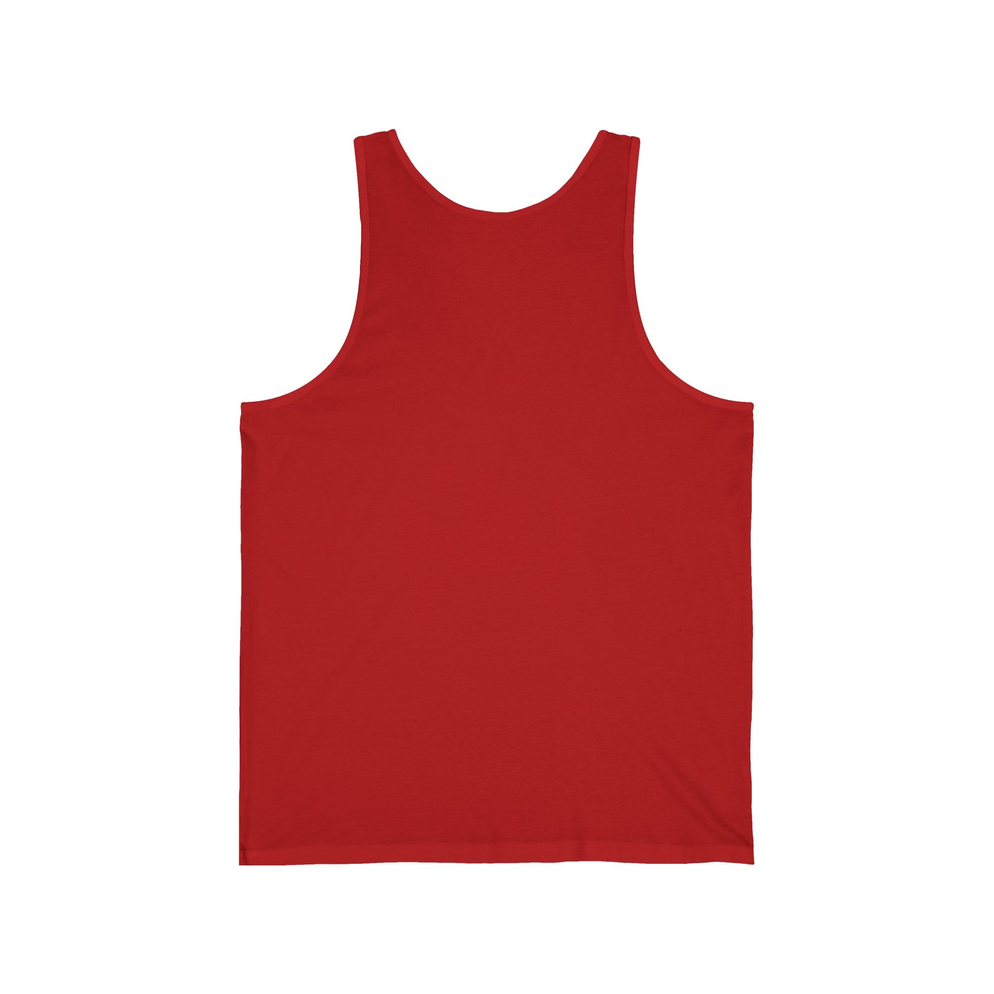 Personalized Unisex Jersey Tank - Custom Text Design for Summer Vibes