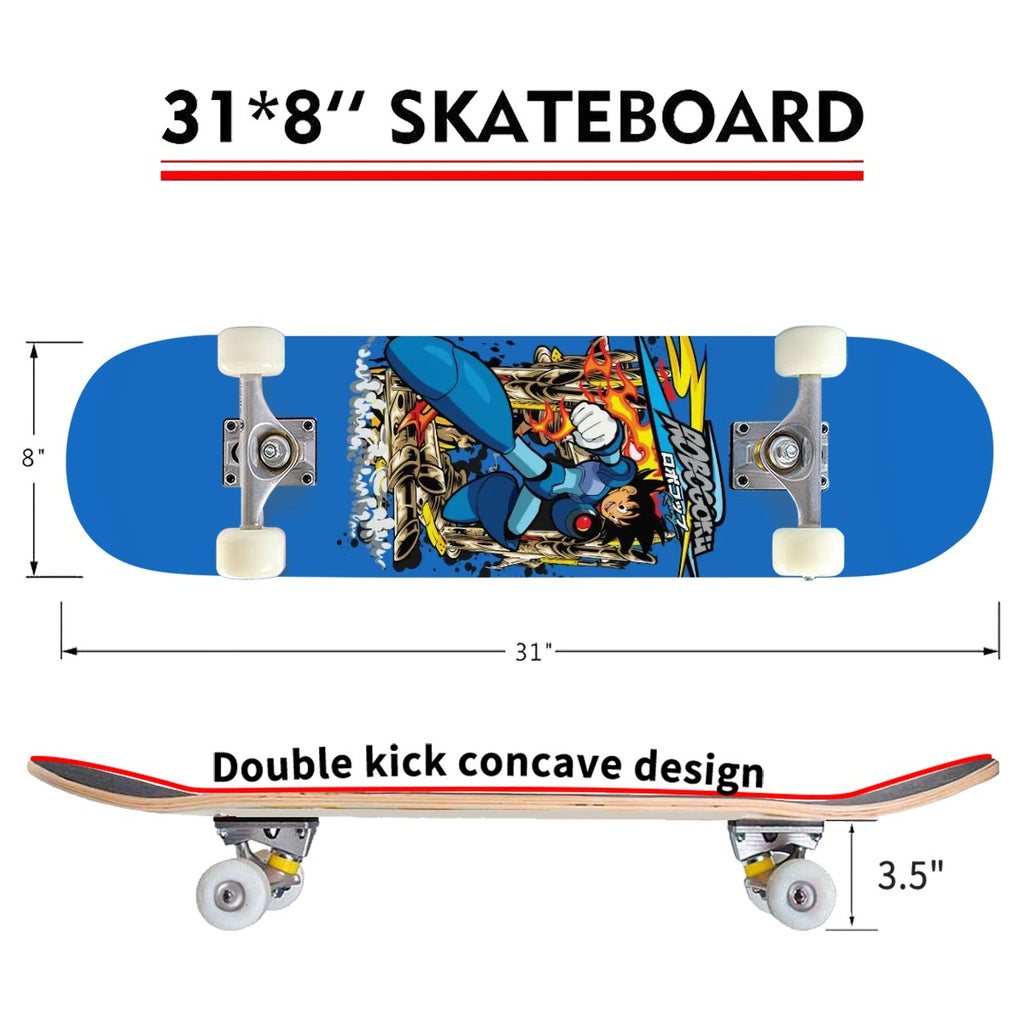 Complete Skateboard (Made in USA)