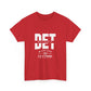Det Unisex Heavy Cotton Tee - City Tribal Design for Casual Wear