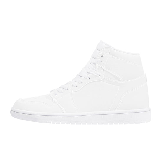 D17 High Top Synthetic Leather Sneaker