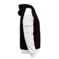 All-Over Print Men’s Fleece Half-Zip Hoodie With Arm Pockets