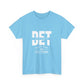 Det Unisex Heavy Cotton Tee - City Tribal Design for Casual Wear
