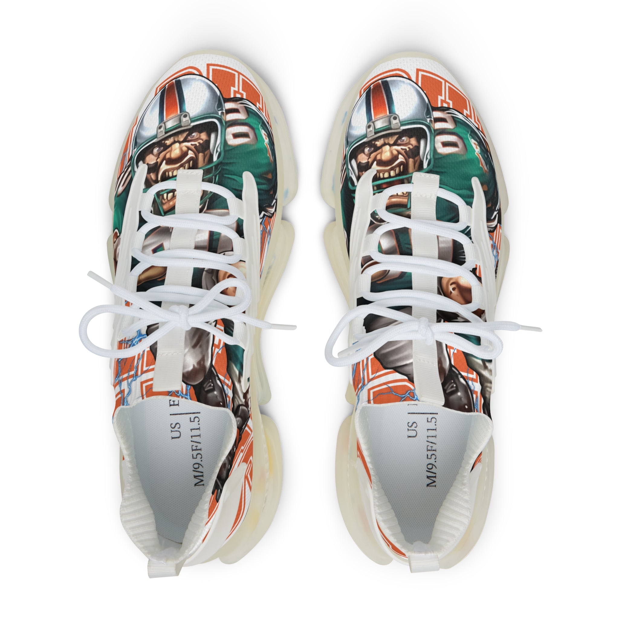 Dolphins Men's Mesh Sneakers