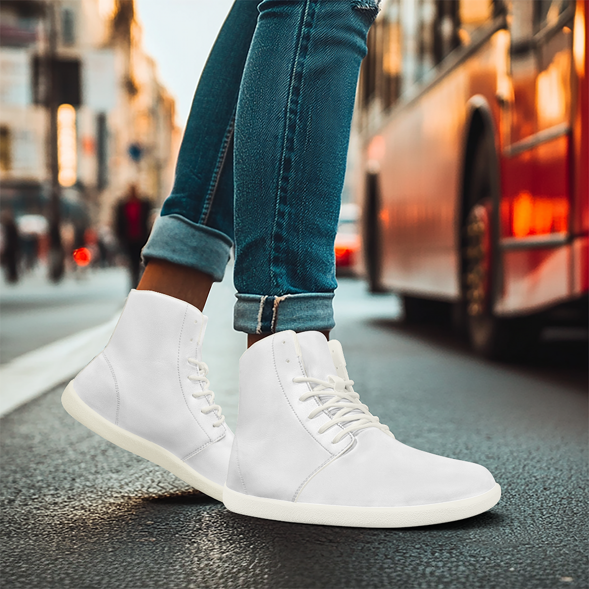 Unisex Barefoot High-Top Sneakers