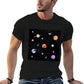DTF 180gsm Short Sleeve Cotton Crewneck T-Shirt for Men Women (Front Printing)