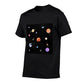 DTF 180gsm Short Sleeve Cotton Crewneck T-Shirt for Men Women (Front Printing)