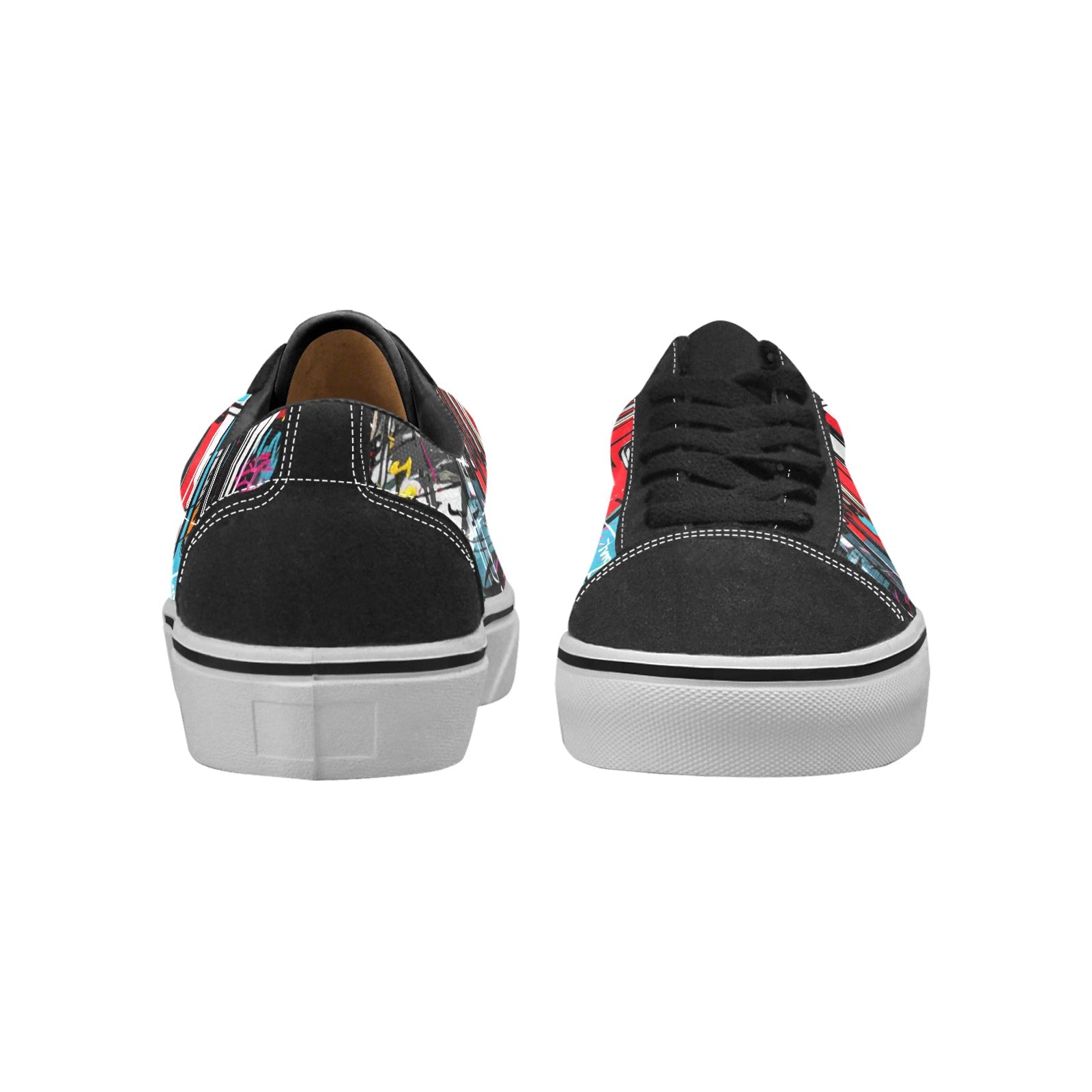 Men's Lace-Up Canvas Shoes (Model E001-2)