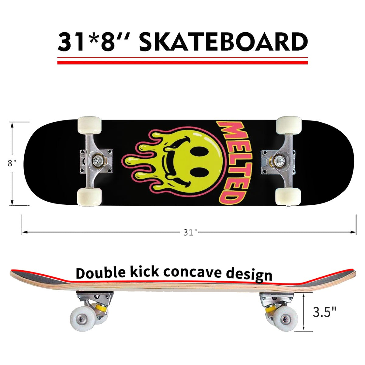 Complete Skateboard (Made in USA)