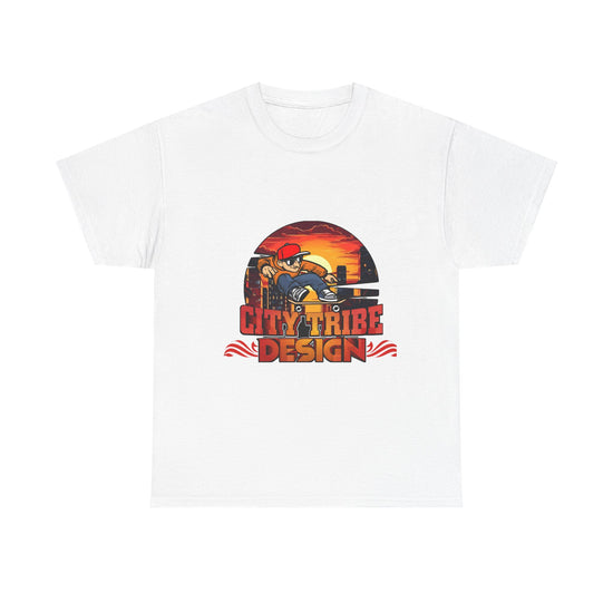 City Tribe Unisex Heavy Cotton Tee - Street Style Graphic T-Shirt