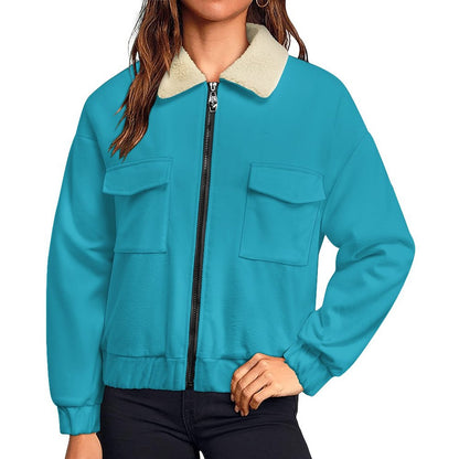 Polar Fleece Double-Zip Jacket(All-Over Printing)