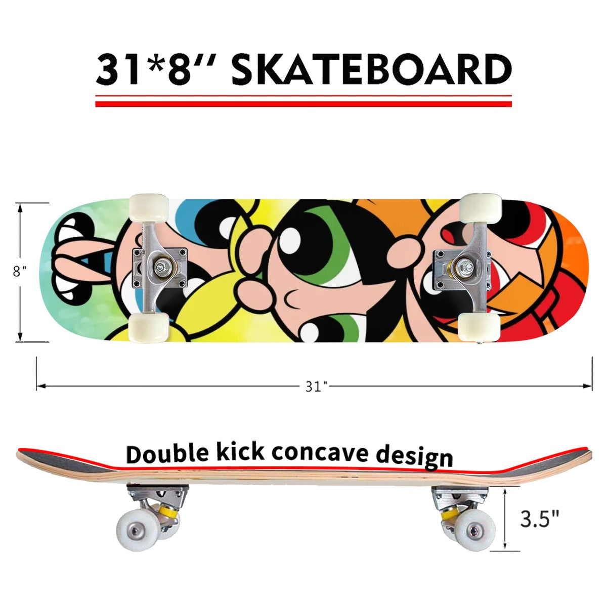 Complete Skateboard (Made in USA)