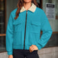 Polar Fleece Double-Zip Jacket(All-Over Printing)