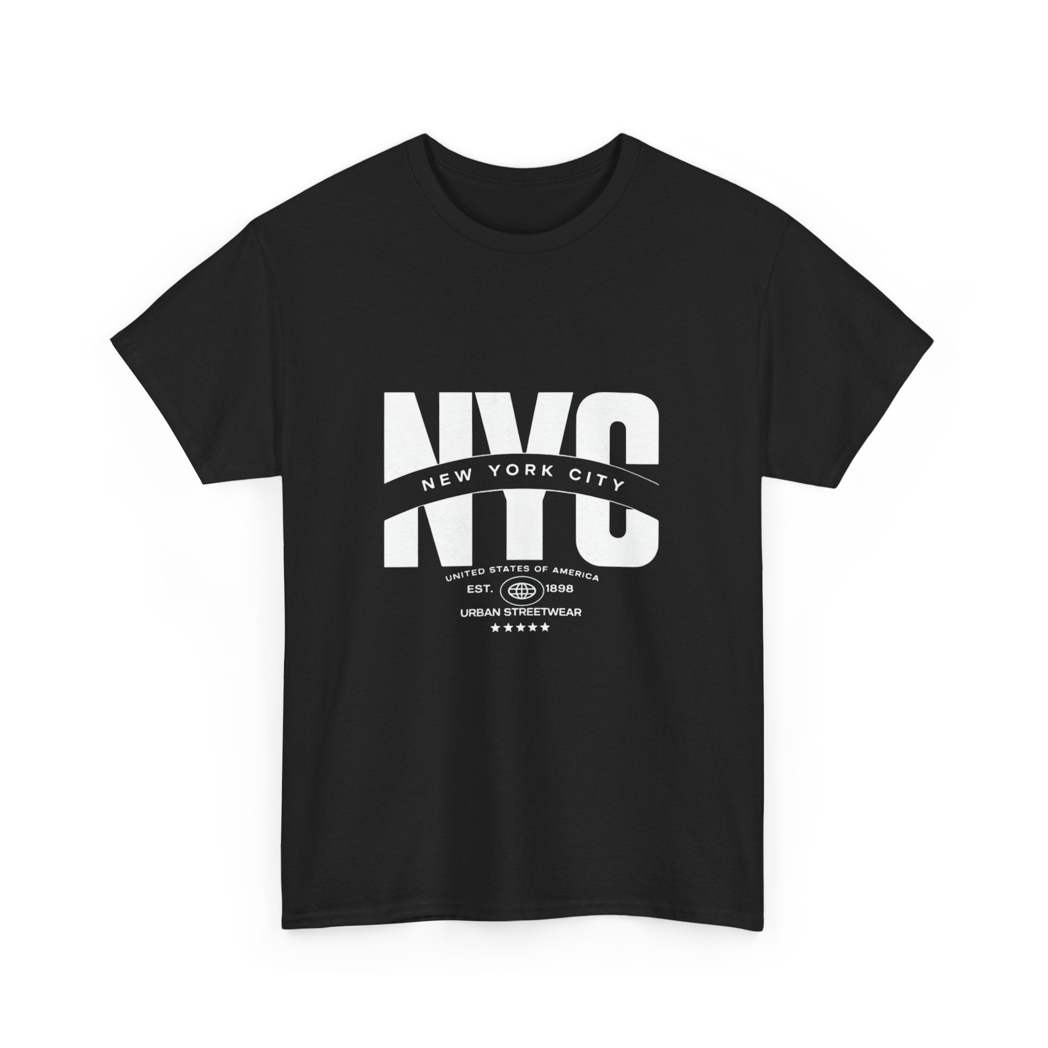 NYC Unisex Heavy Cotton Tee - Urban Streetwear Style