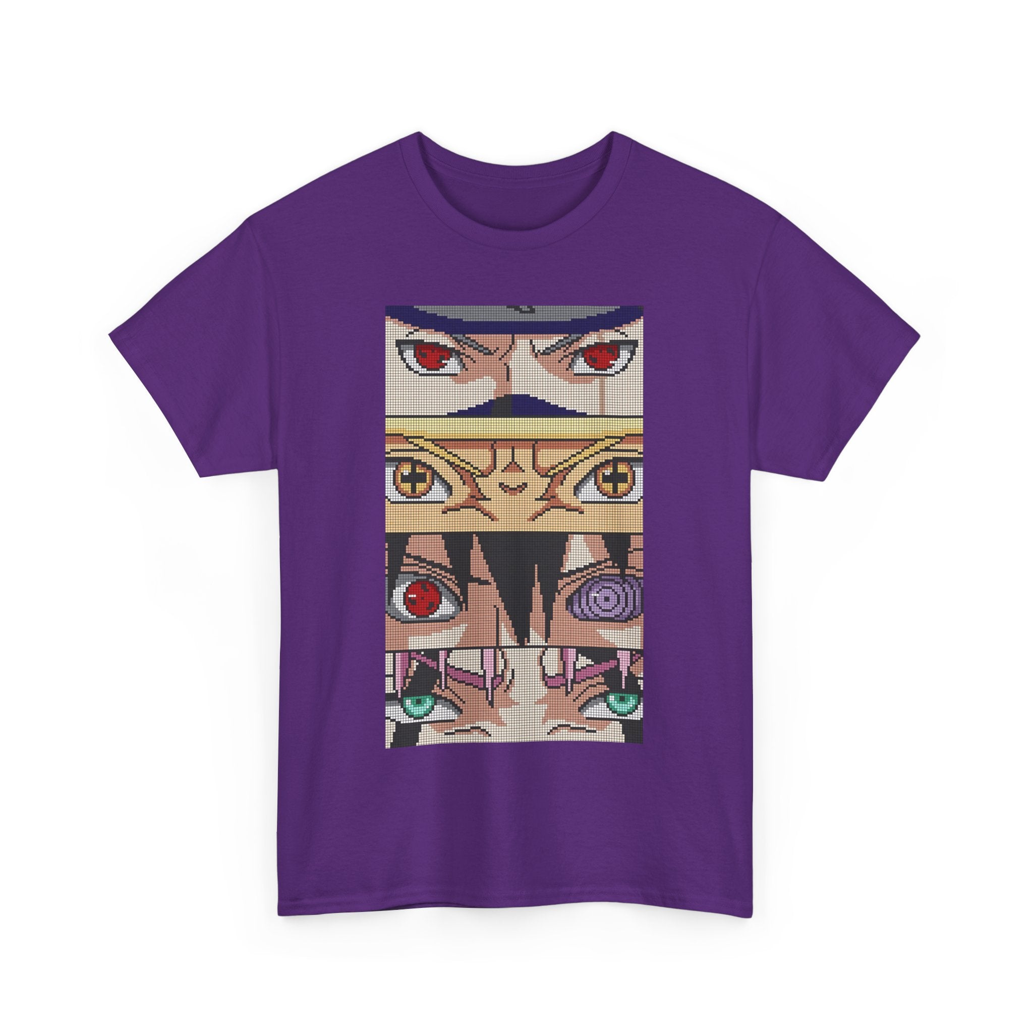 Anime-Inspired Unisex Heavy Cotton Tee - Unique Art Design