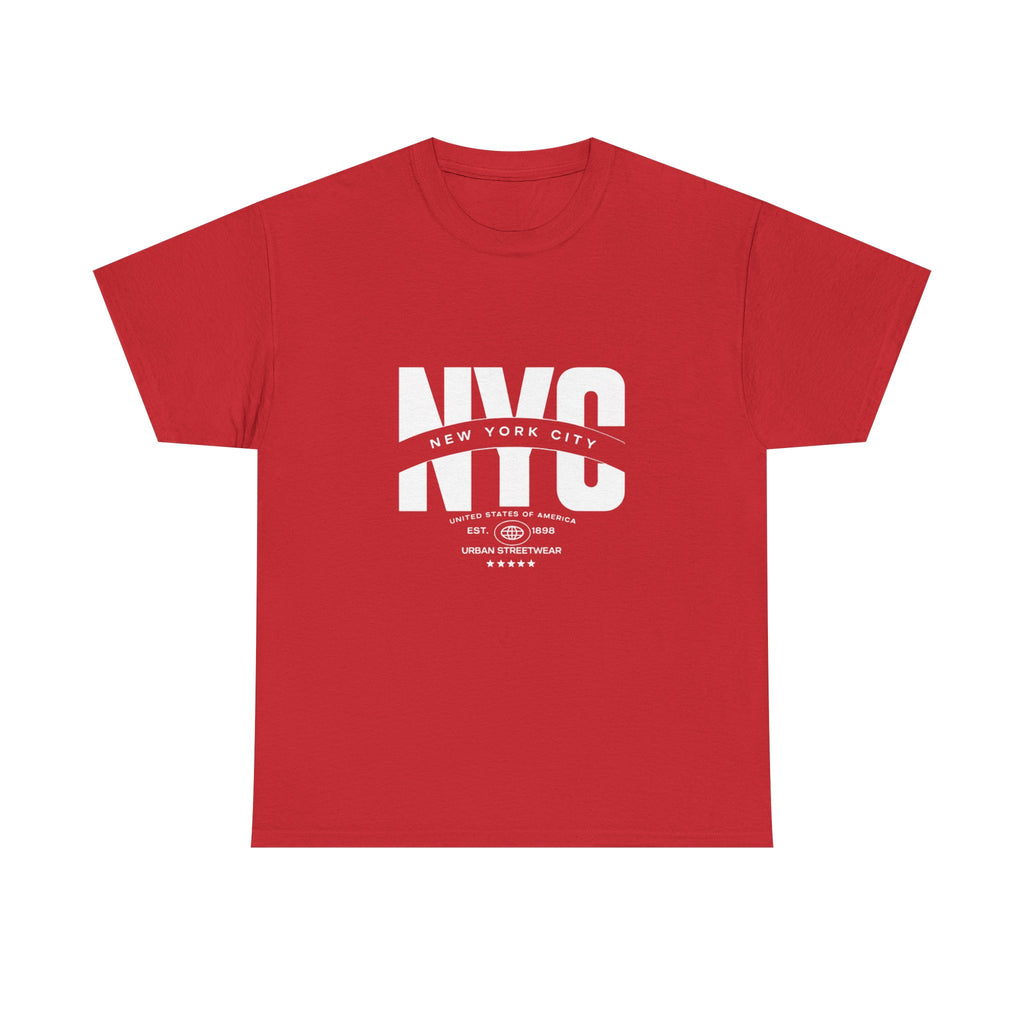 NYC Unisex Heavy Cotton Tee - Urban Streetwear Style