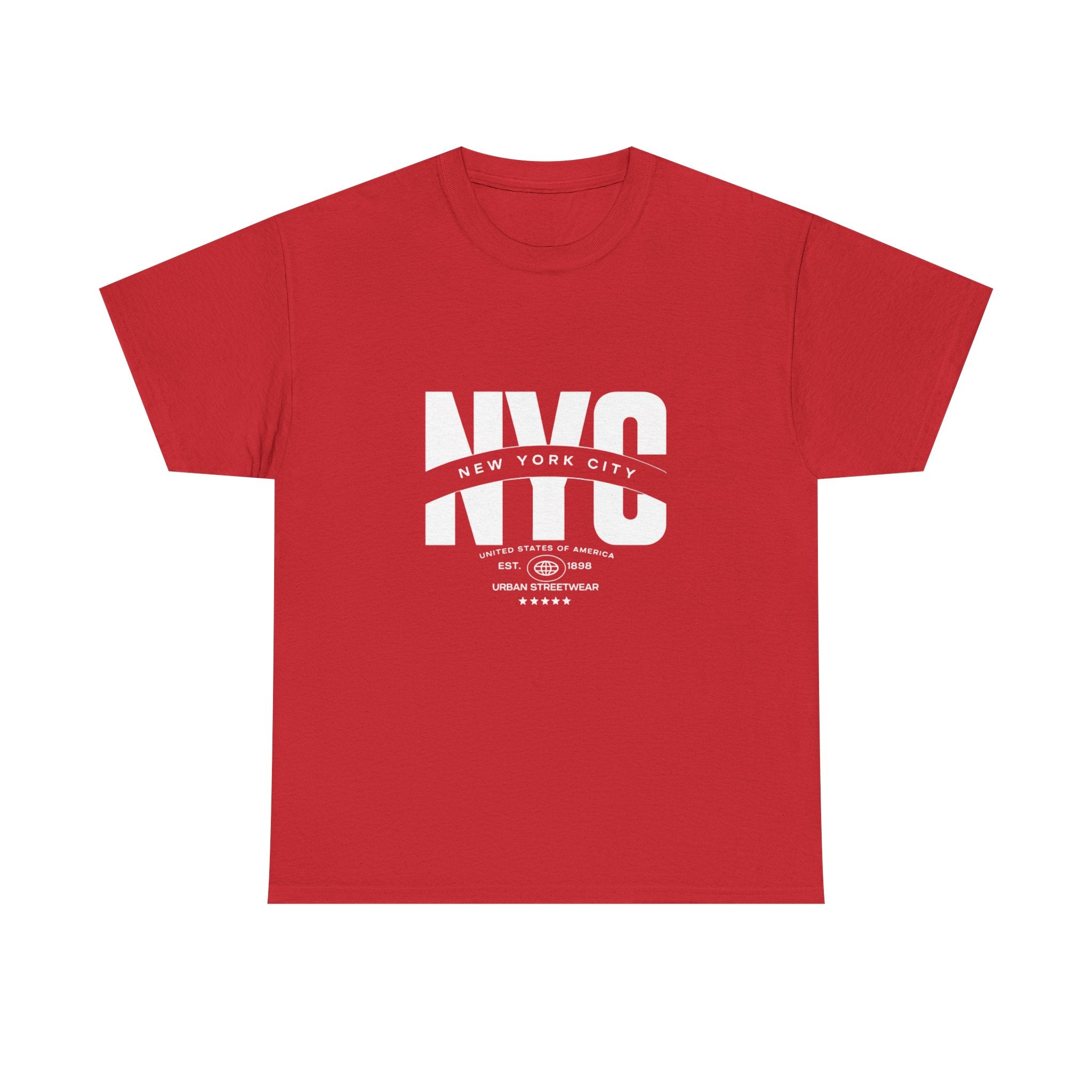 NYC Unisex Heavy Cotton Tee - Urban Streetwear Style