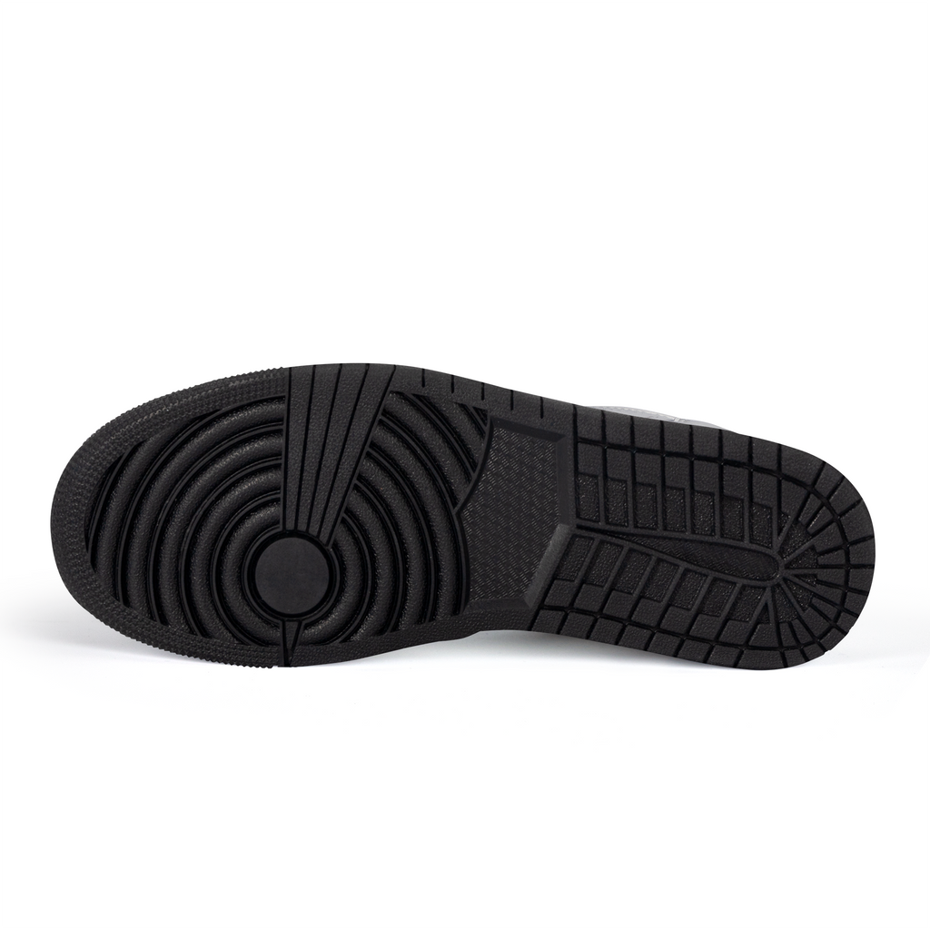 SF_S40 Unisex Low Top Skateboard Sneakers - Black