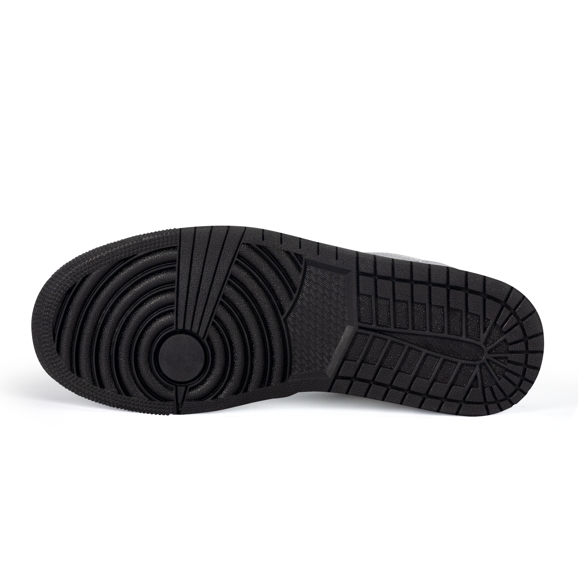 SF_S40 Unisex Low Top Skateboard Sneakers - Black